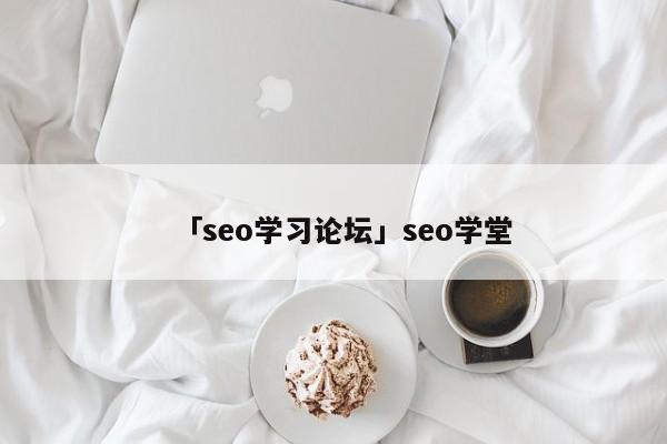 「seo學(xué)習(xí)論壇」seo學(xué)堂