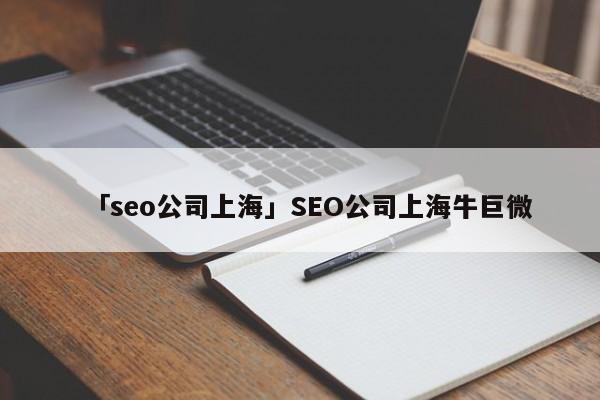 「seo公司上?！筍EO公司上海牛巨微