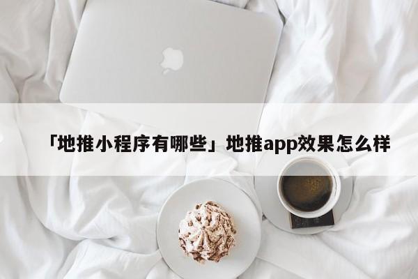 「地推小程序有哪些」地推app效果怎么樣